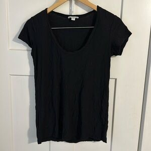 James Perse Black T-Shirt Sz 1